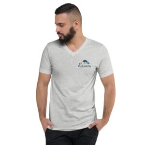 Unisex Short Sleeve V-Neck T-Shirt