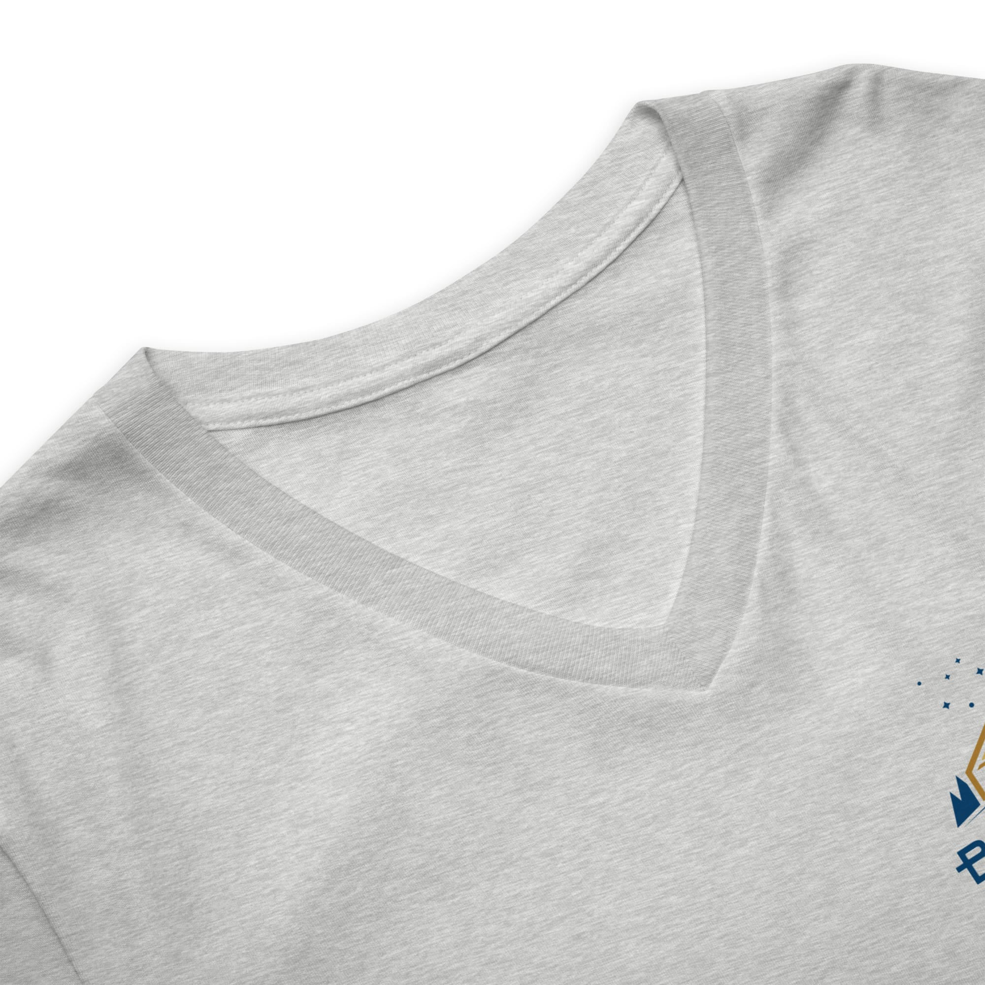 Unisex Short Sleeve V-Neck T-Shirt - Image 4